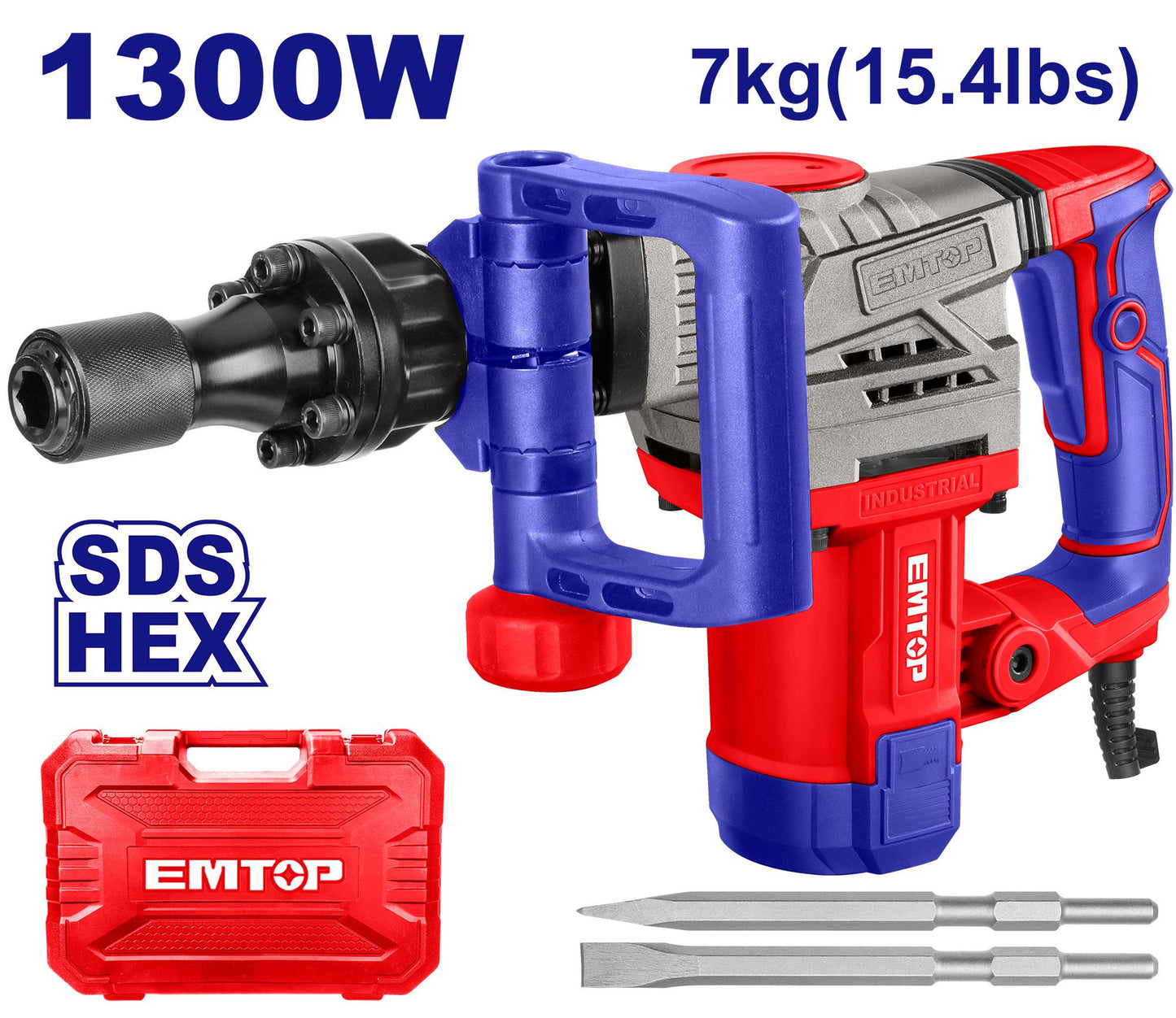 Demolition Breaker 1300W 7kg - هيلتي تكسير 1300 وات 7 كجم