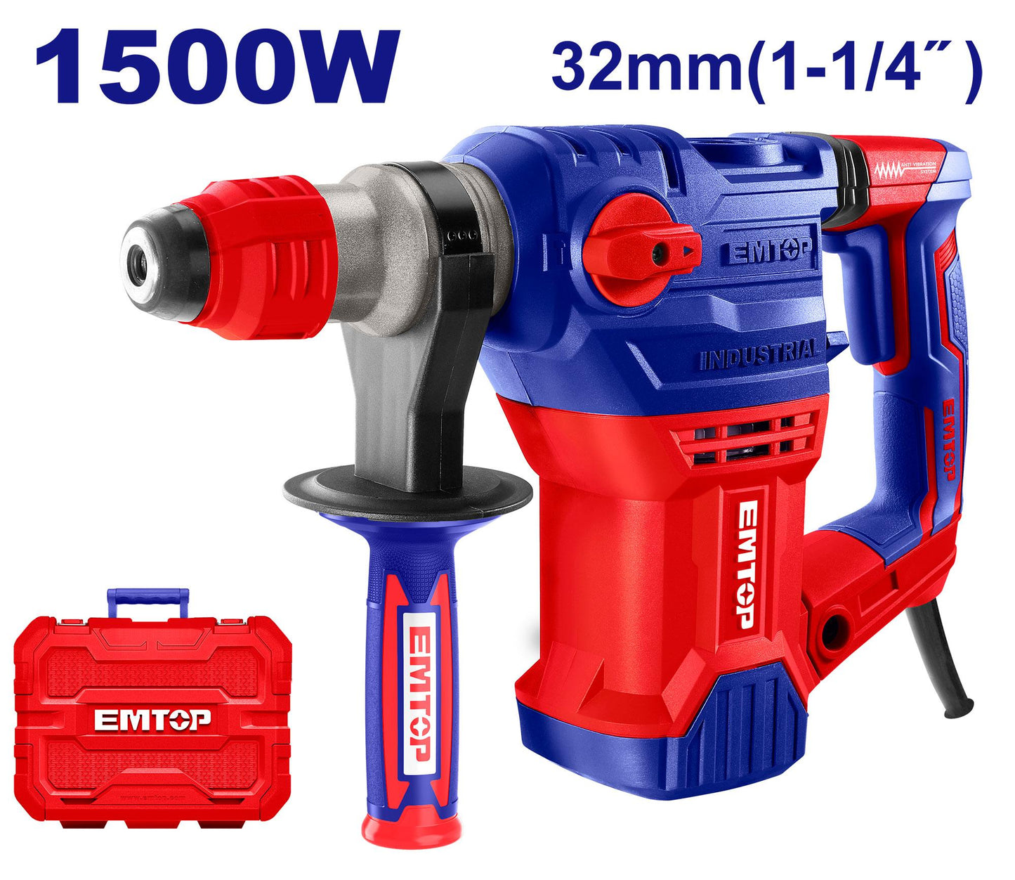 Rotary Hammer for Hard Service 1500W 32mm - هيلتي خدمة شاقة 1500وات 32مم