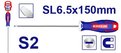 Slotted Screwdriver 6.5×150mm - مفك عادة 6.5 ×150مم