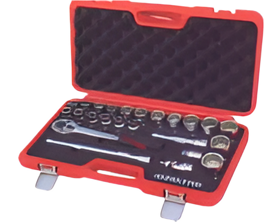 17 Pcs 1/2″ Socket Set - طقم لقم 1/2" 17 قطعة