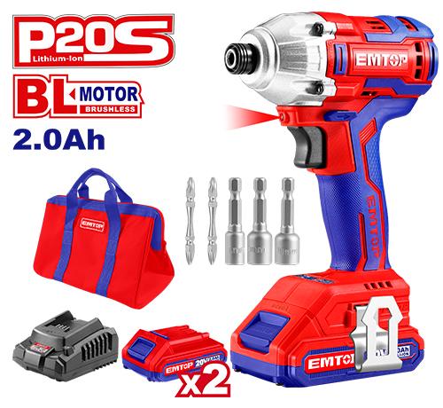 Battery Powered Drill 1/2" 20V 400NM - دريل بطارية 1/2" 20 فولت 400 نيوتن