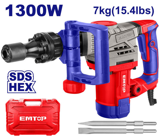 Demolition Breaker 1300W 7kg - هيلتي تكسير 1300 وات 7 كجم