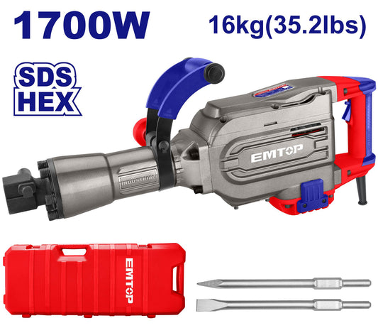 Demolition Breaker 1700W 16kg - هيلتي تكسير 1700 وات 16 كجم