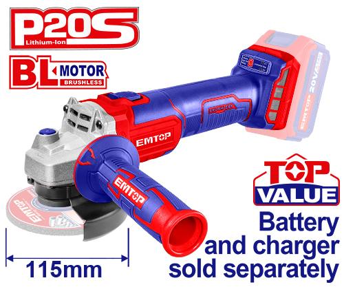 Battery Powered Angle Grinder 20V 4.5" - صاروخ بطارية 20 فولت 4.5"