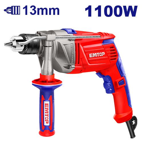 Impact Drill 13mm 1100W - شنيور تخريم 13مم 1100 وات