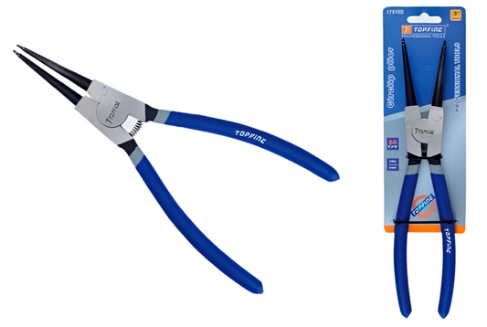 External Circlip Pliers Bent 7" - بنز كلبسات متني فتح 7"